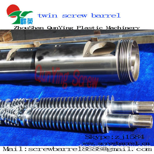 Bimetall-Parallel-Twin Screw Barrel